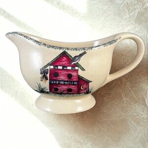 Home & Garden Party “Birdhouse” Vintage gravy boat, Pitcher